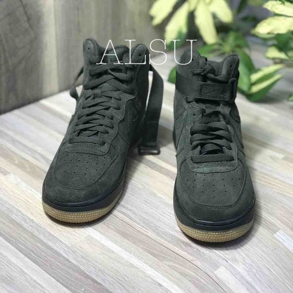 Nike Air Force 1 High LV8 GS Sequoia W AUTHENTIC - Picture 3 of 8